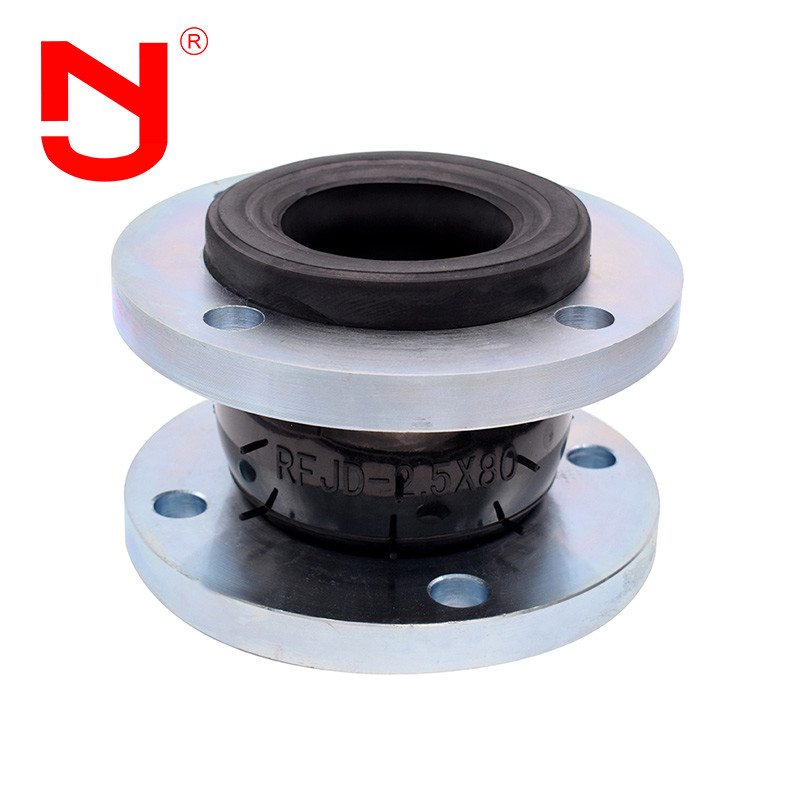 단일 구리 고무 유연성 SS304 플랜지 EPDM 연결 유형 고무 플렉스 관절