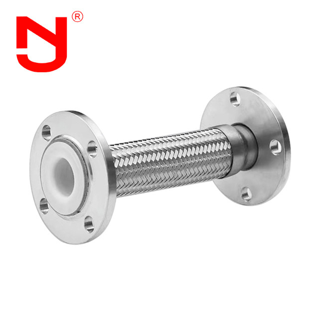 PTFE 라이닝 스테인리스 스틸 와이어 브레이드 골판지 금속 호스 가스 호스