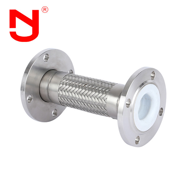PTFE 라이닝 스테인리스 스틸 와이어 브레이디드 골판지 금속 호스 가스 플렉스 라인