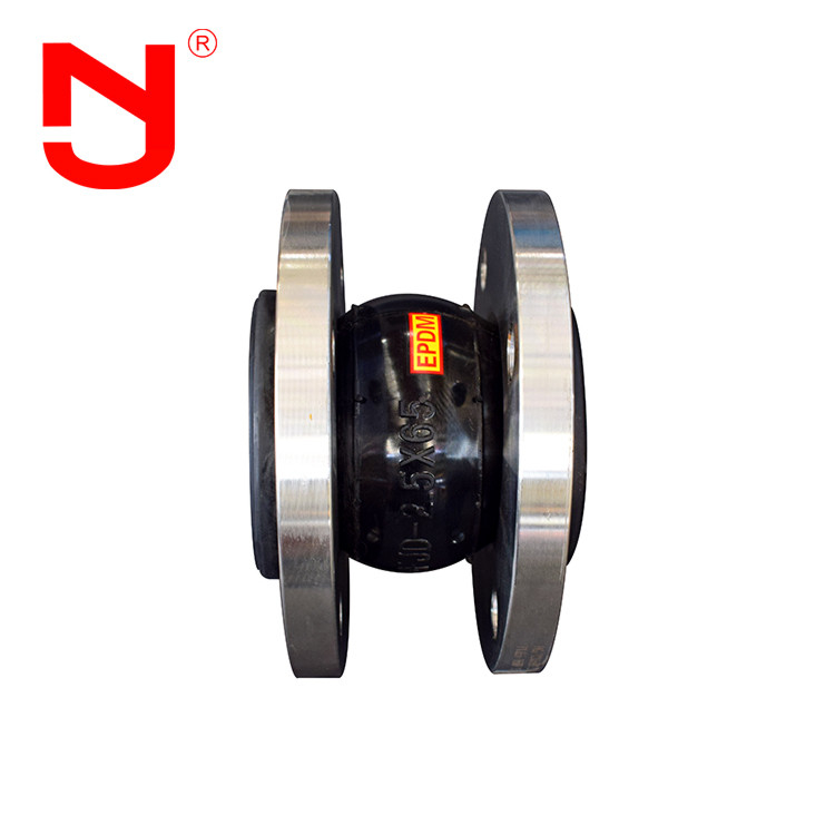단일 구형 EPDM NBR CR 고무 확장 관절 플랜지 유형