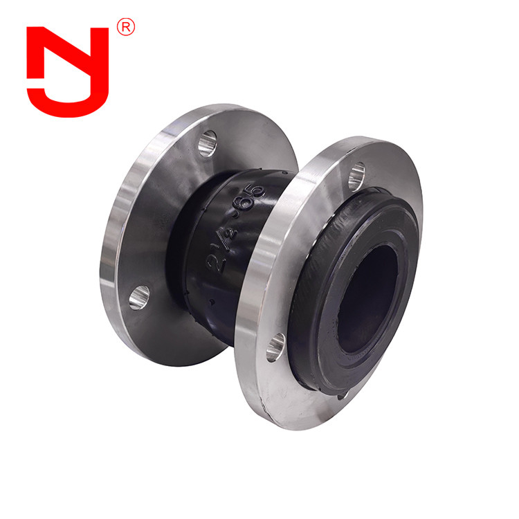 단일 구형 EPDM NBR CR 고무 확장 관절 플랜지 유형
