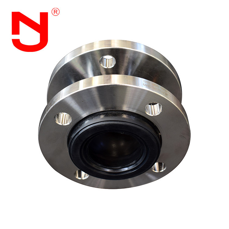 단일 구형 EPDM NBR CR 고무 확장 관절 플랜지 유형