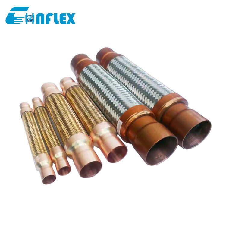 Corrosion Resistant Stainless Steel Braided Flex Hose with High Pressure Grade and Vibration Absorption for Industrial Applications (산업용 고압 등급 및 진동 흡수)