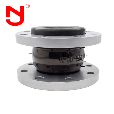 150 PSI 압력 등급 EPDM 고무 팽창 관절 갈라진 연결 JIS 플랜지