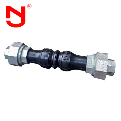 EPDM 스테인리스 스틸 나사 유니온 Bspt 나사 조인트 고무 유연 커넥터