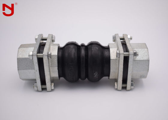 두배 구체 나선부 신축 이음쇠, 신축 이음쇠가 열 스테이블을 연결합니다