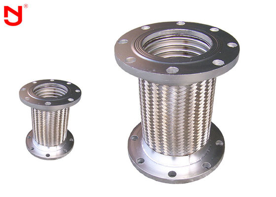 파이프라인 금속 신축 이음쇠 나선형의 용접되 플랜지와 열성장을 흡수합니다