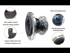 감소된 충돌 신축 이음쇠